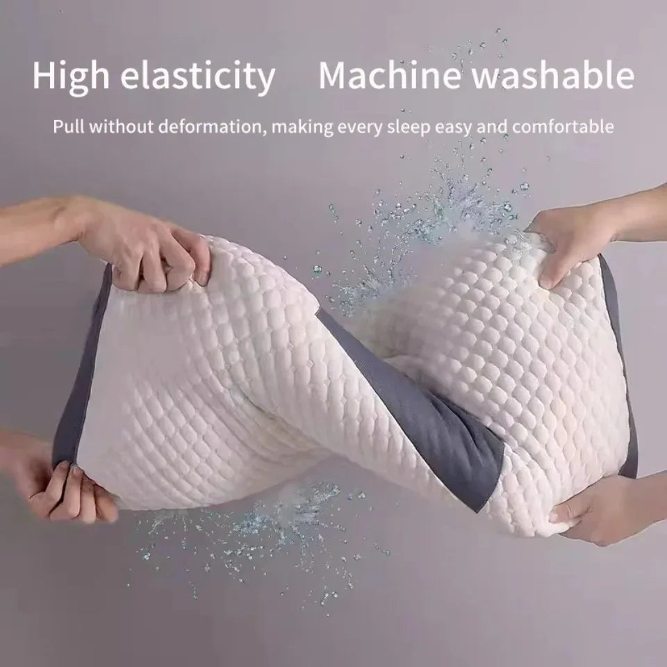 Spa Massage Pillow — Washable Non-Collapse Cervical Support Pillow for Home, Spa & Gift