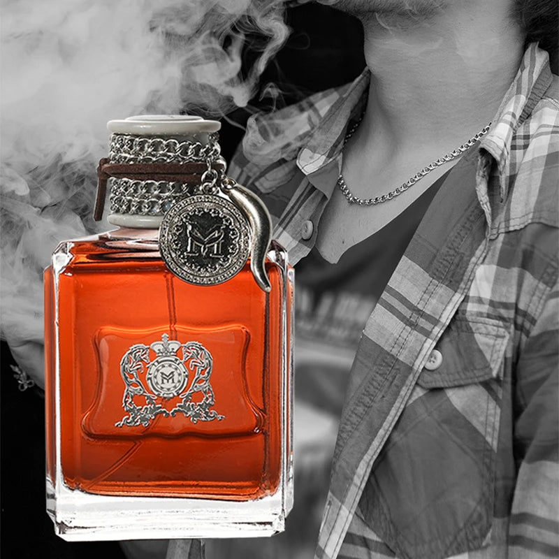 Oud Wood & Sandalwood Men's Perfume – Warm Spicy Oriental Luxury Fragrance