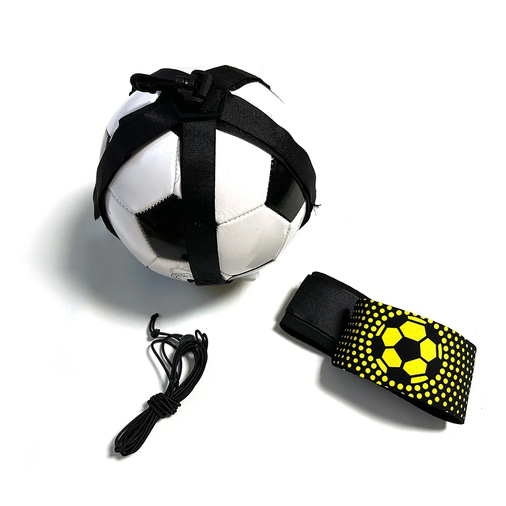 Football Soccer Training Belt – Kicking Belt & Trainer Mat for Adults & Kids Soccer Practice