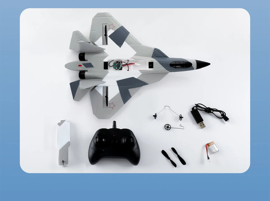 SU35 2.4G RC Foam Fighter Glider Airplane – Remote Control EPP Fixed Wing Plane