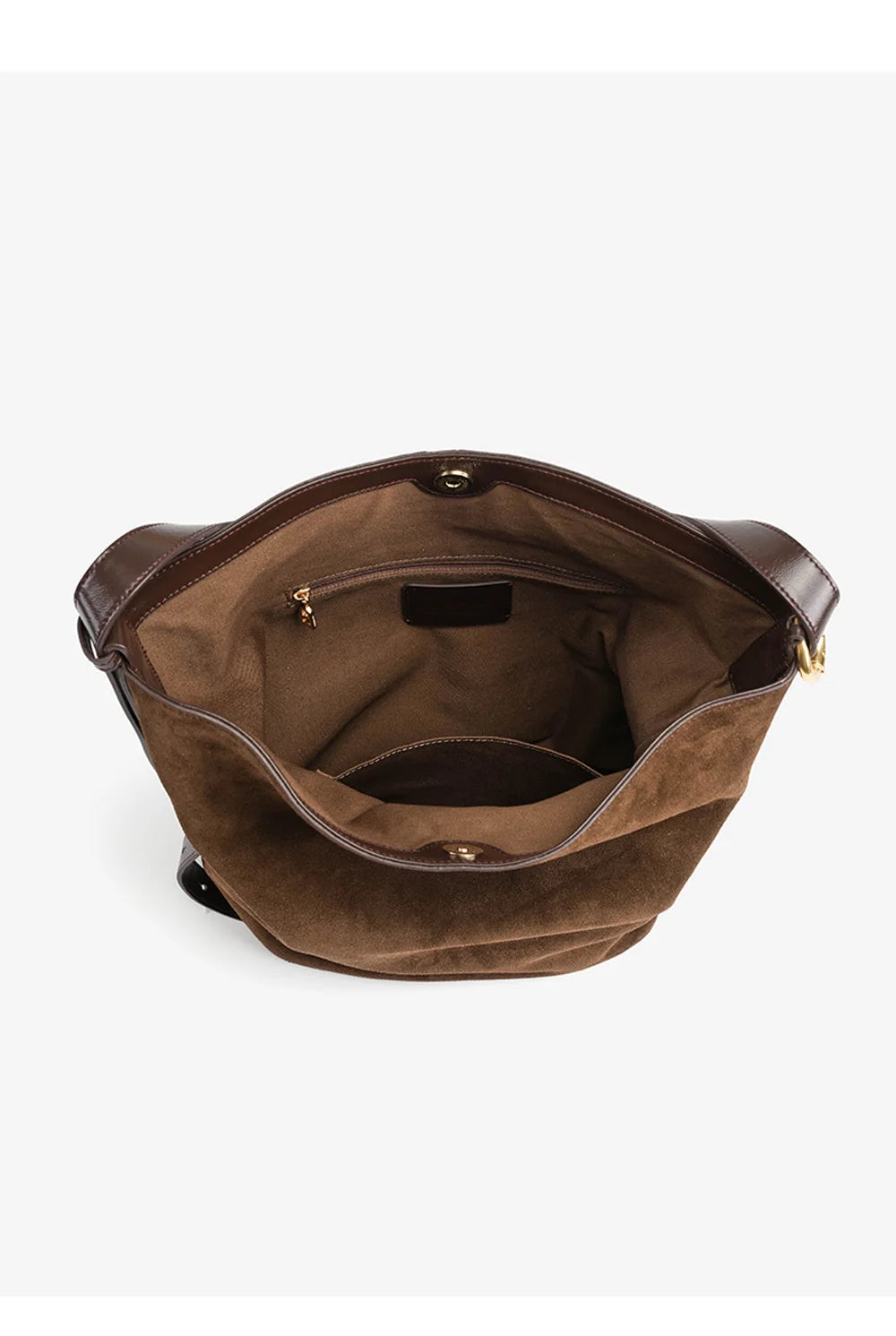 LA FESTIN Genuine Leather Bucket Bag – Designer Crossbody Shoulder Handbag for Women