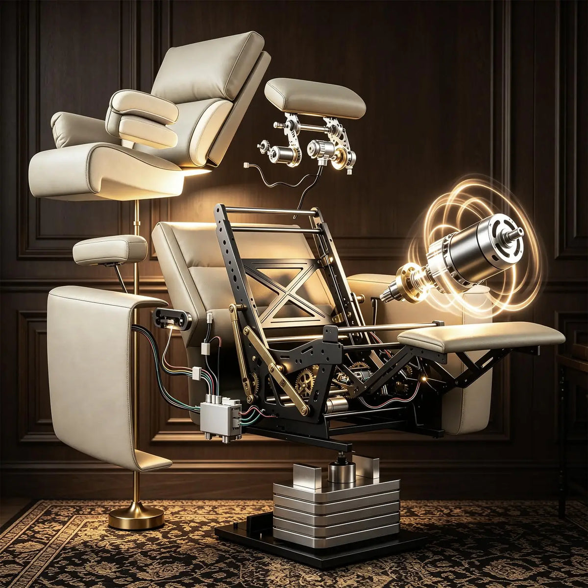 52-Inch Oversized Power Recliner with USB-C Charging