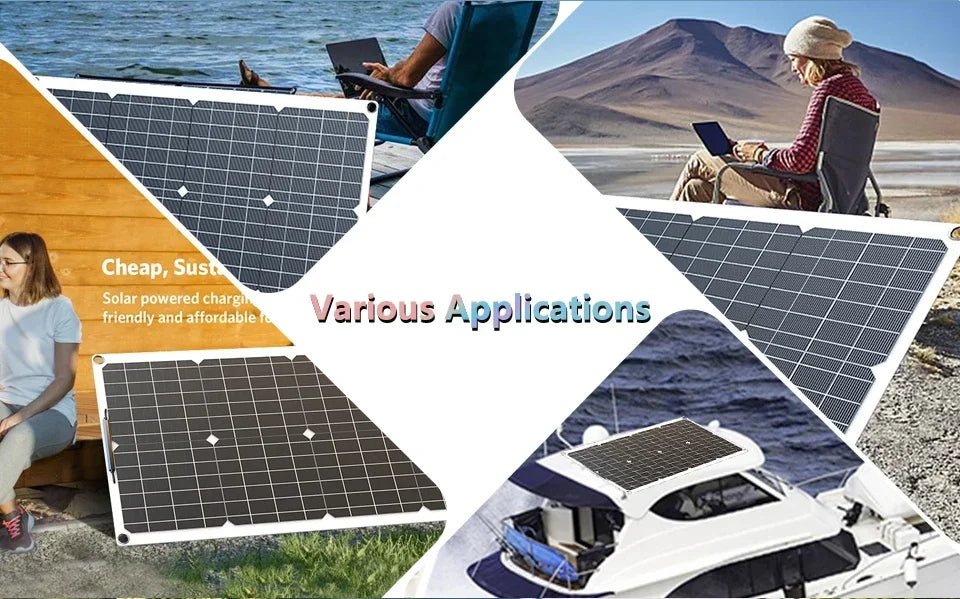 4000W Solar Panel Kit – 12V to 110V/220V with 6000W Inverter & 12V Battery Charging for Home, RV & Emergency