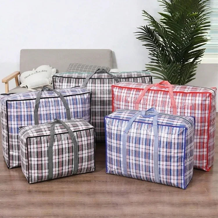 Large Capacity Quilt & Blanket Storage Bag – Dustproof Wardrobe Organizer for Clothes, Pillows & Moving