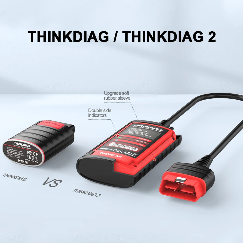 THINKCAR Thinkdiag 2 OBD2 Scanner — Full System Diagnostic Tool for All Car Brands