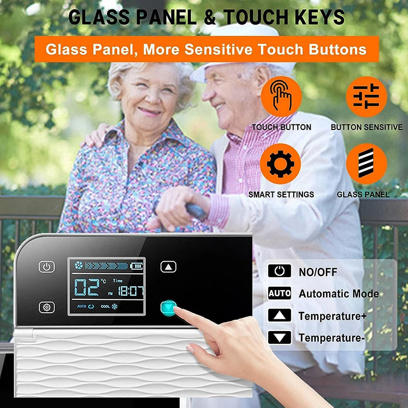 Portable Insulin Cooler Box – Medicine Refrigerator with 2 Batteries for Travel & Outdoor