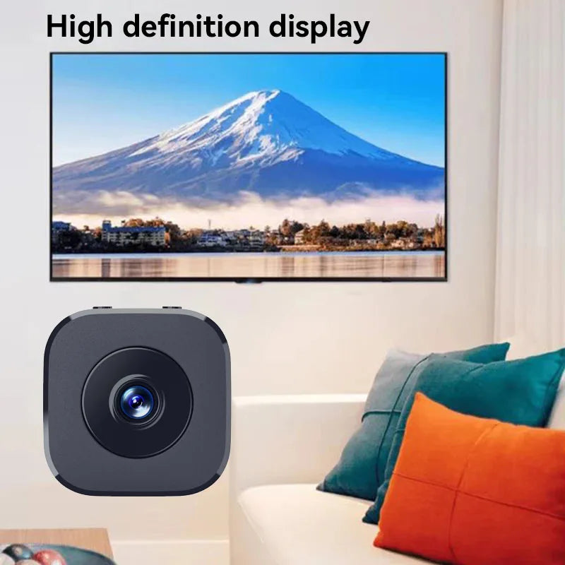 HD Mini WiFi Security Camera – Full Color Night Vision, Motion Detection, Waterproof | Indoor & Outdoor
