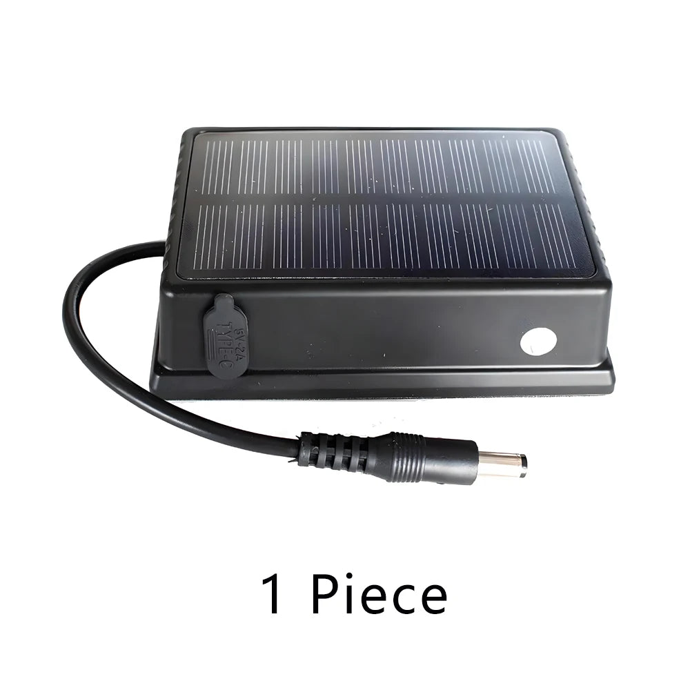 Magnetic Solar Rechargeable Power Bank 9600mAh – Waterproof Battery for Truck, RV & Wireless Backup Camera 12–24V