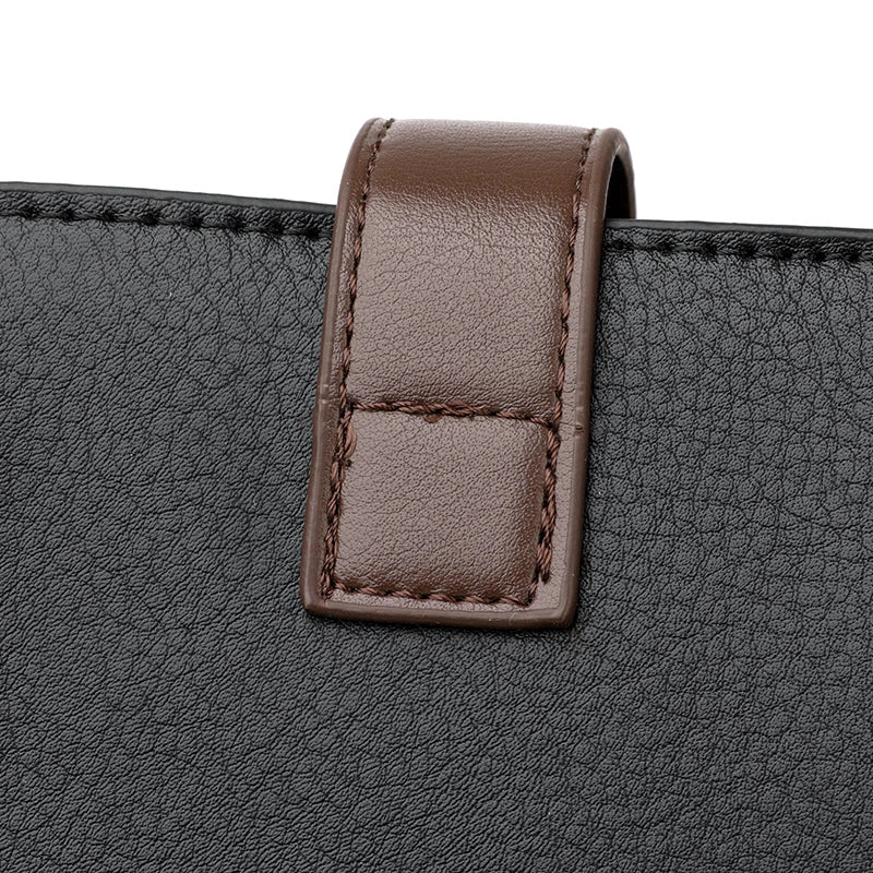 Luxury PU Leather Casual Tote Shoulder Bag – Designer Crossbody Handbag for Women