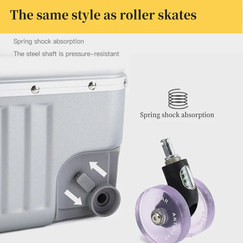 Sushimu PC Luggage – Expandable Spinner Suitcase with TSA Lock