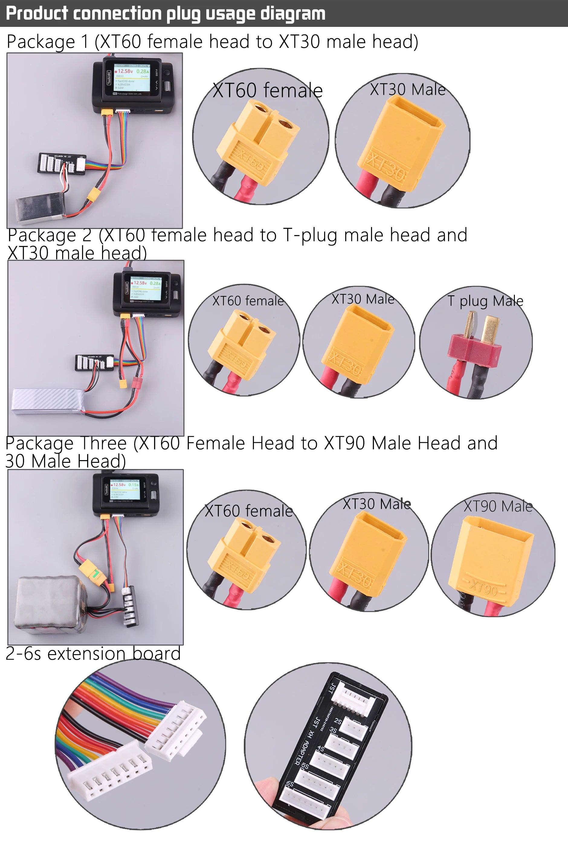 ToolkitRC Q6AC Multi-Chemistry Battery Charger — LiPo, LiFePO4, NiMH & Lead-Acid