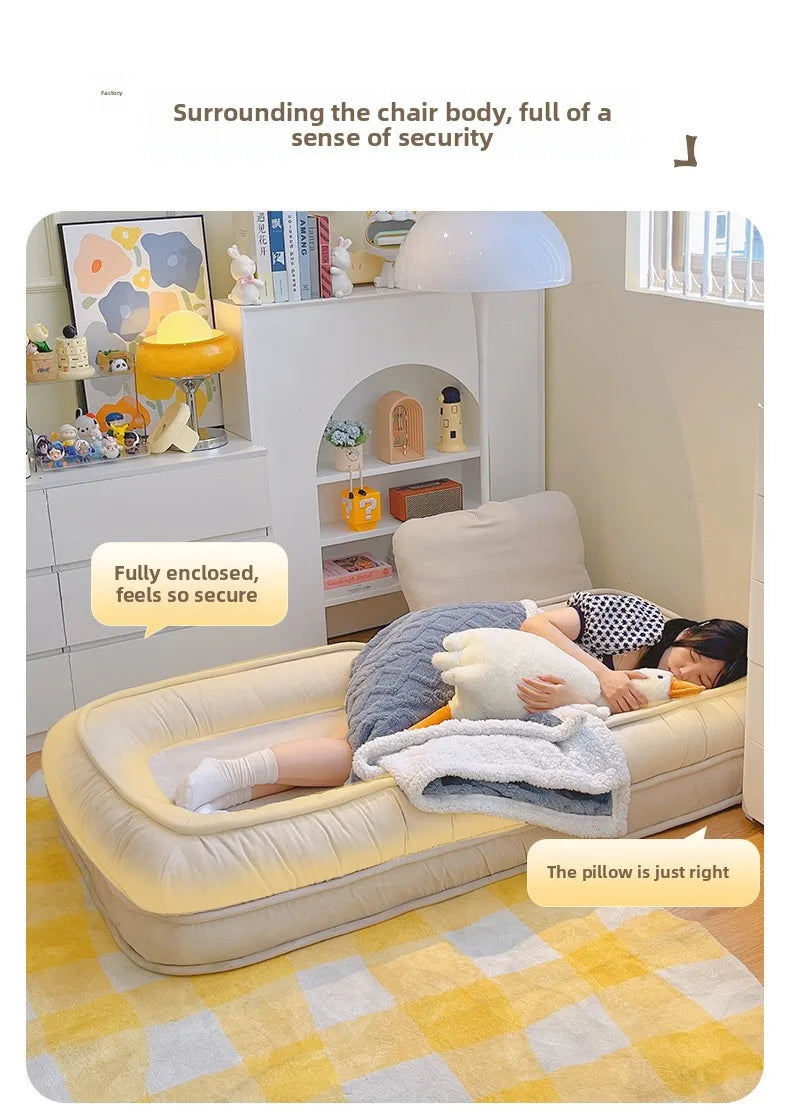 Folding Tatami Floor Sofa with Foam Cushioning