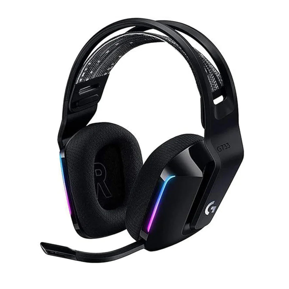 3.5mm Replacement Microphone for Logitech G733 Gaming Headset — Noise Canceling, Detachable Mic