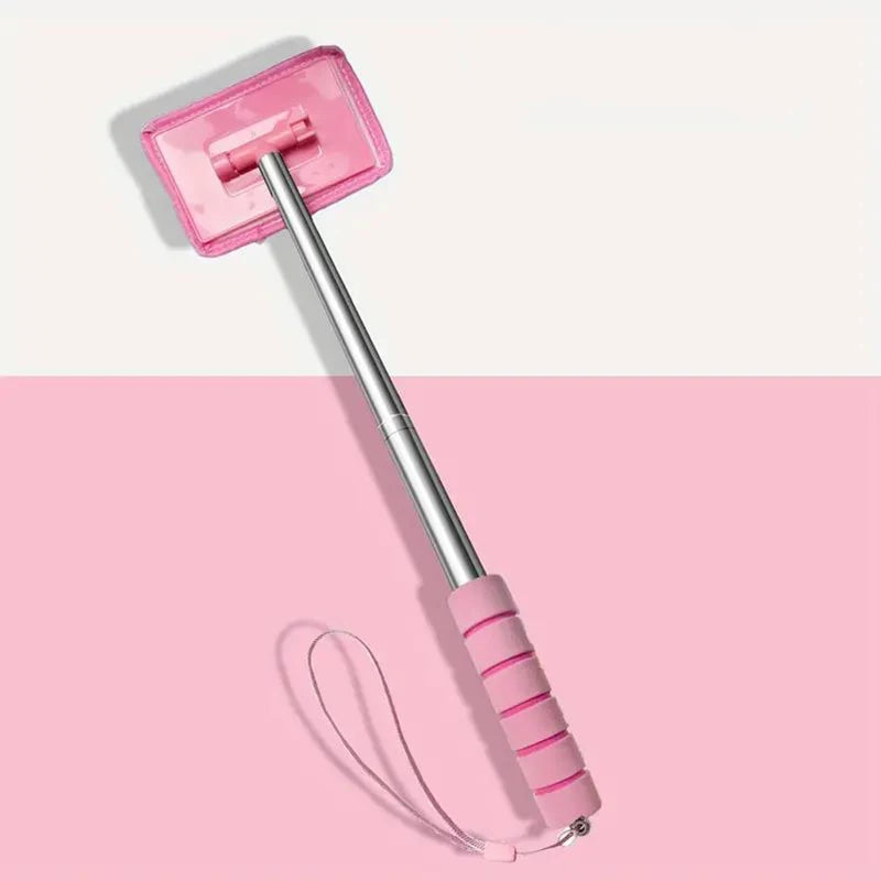 Telescopic Car Windshield Wiper & Squeegee — Multi-Function Glass Scraper, 32–50cm, 5 Colors