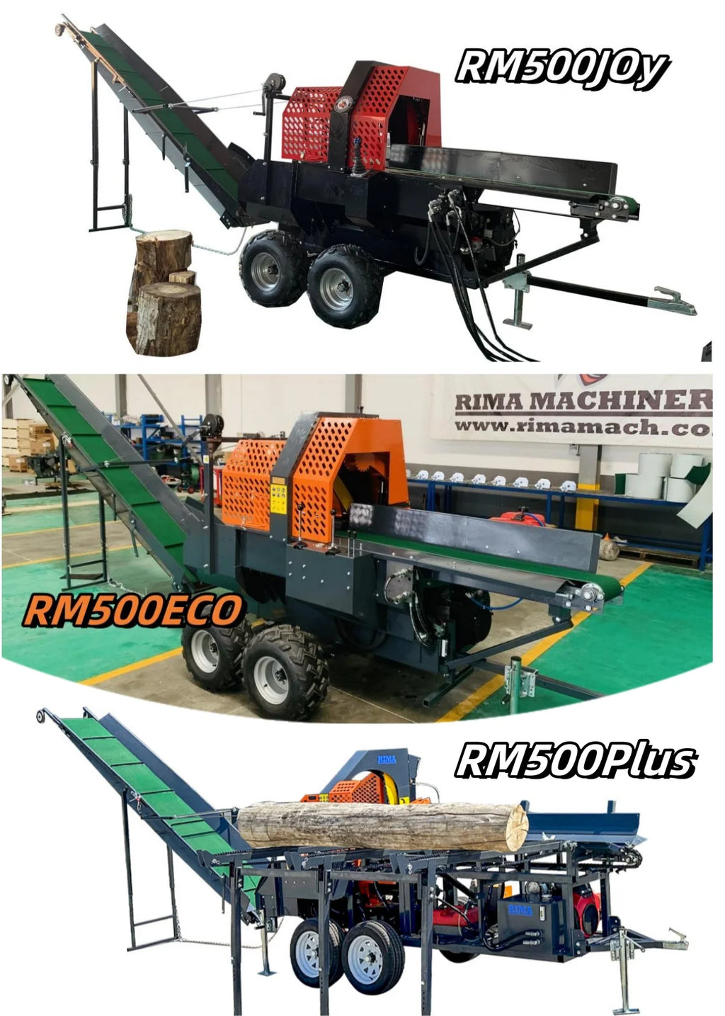 30T Hydraulic Firewood Processor – 27HP Gas Powered Log Splitter for Farm & Commercial Use
