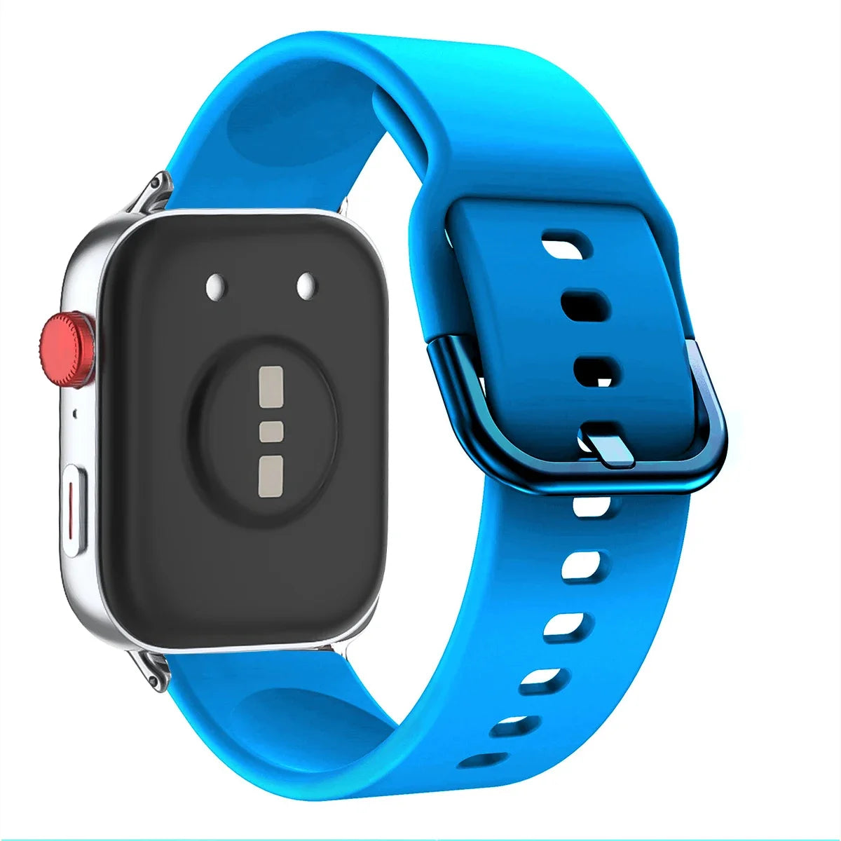 Silicone Sport Band for Huawei Watch FIT 1/2/3/4 Pro | Metal Buckle Replacement Bracelet Strap