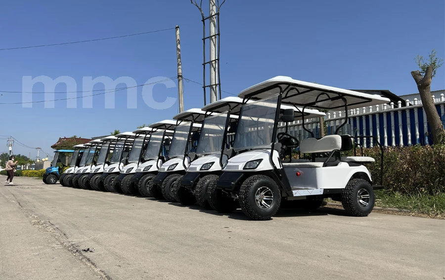 MMC Factory Price Brand New Designed 2 4 6 8 Seater 48V 60V 72V Battery Operated Golf Buggy4000W/15000W Electric Golf Cart