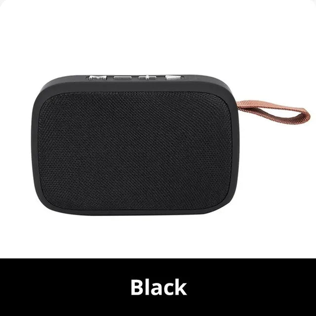 Big Sound. Small Package. — Portable Bluetooth 5.0 Mini Fabric Speaker | 3D Stereo HiFi, TF Card, FM Radio, Rechargeable, 5 Colors