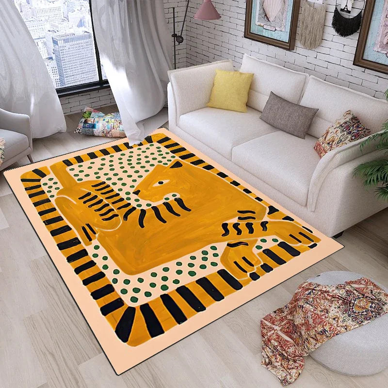 Fashion Plush Area Rug – Large Soft Carpet for Living Room, Bedroom & Cloakroom
