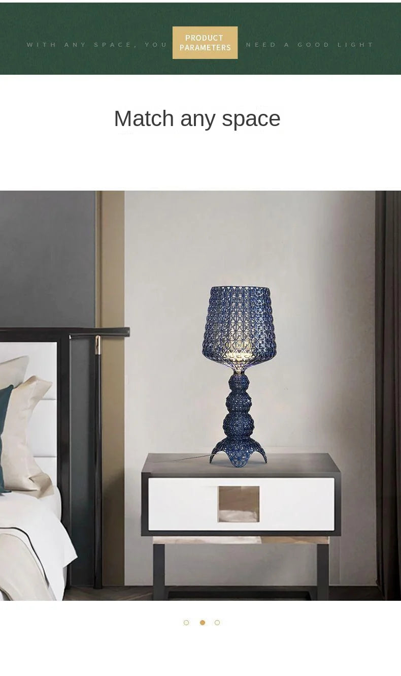 Acrylic Table Lamp – Modern Bedside Lighting