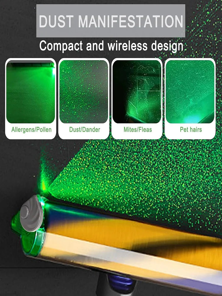 Universal Vacuum Cleaner USB Laser Green Display Light – Vacuum Cleaner Accessory Component