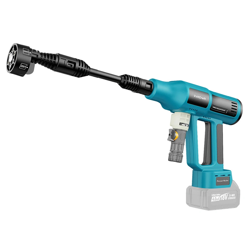 250 Bar Brushless Cordless Pressure Washer – 4 Gears, 6-in-1, Makita 18V Compatible