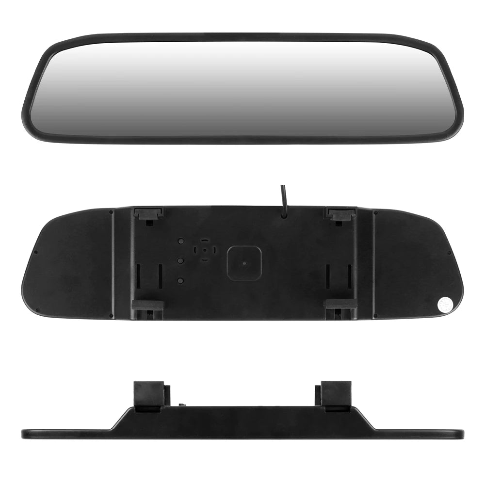 4.3" HD Car Rear View Mirror Parking Monitor — Backup Camera Display