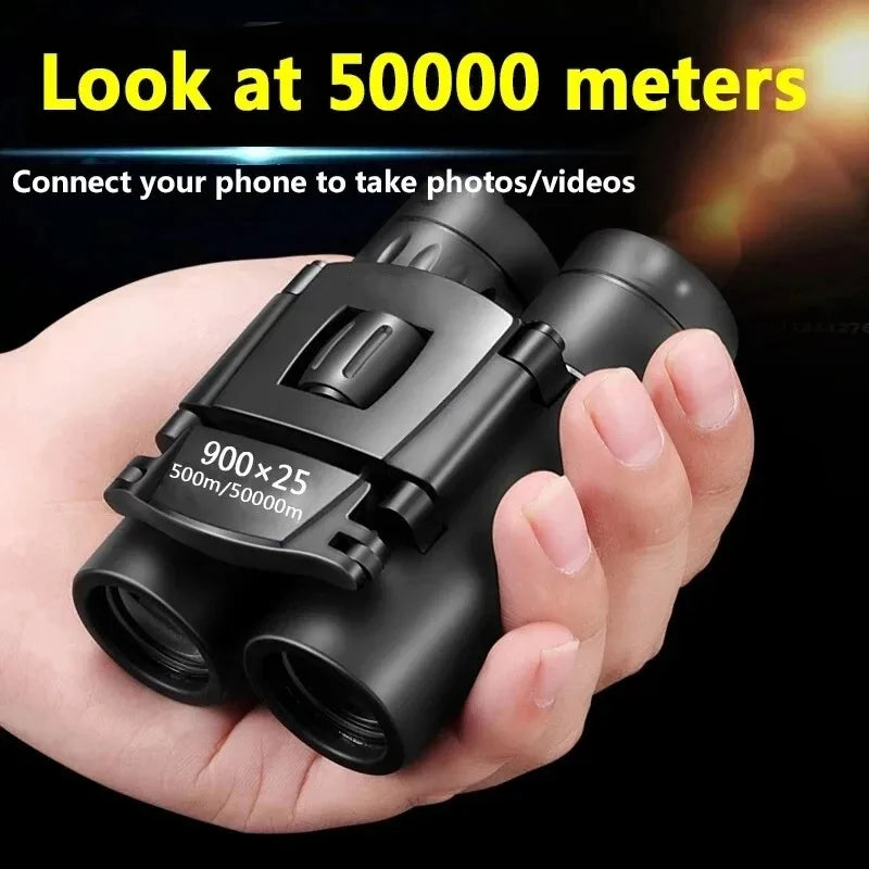 HD Night Vision Binoculars – High Magnification BAK4 Waterproof Outdoor Telescope