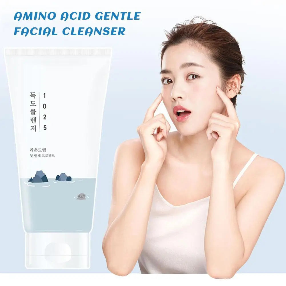 Korean ROUND LAB Birch Juice Skincare – Eye Cream, Moisturizer, Sunscreen & Cleanser