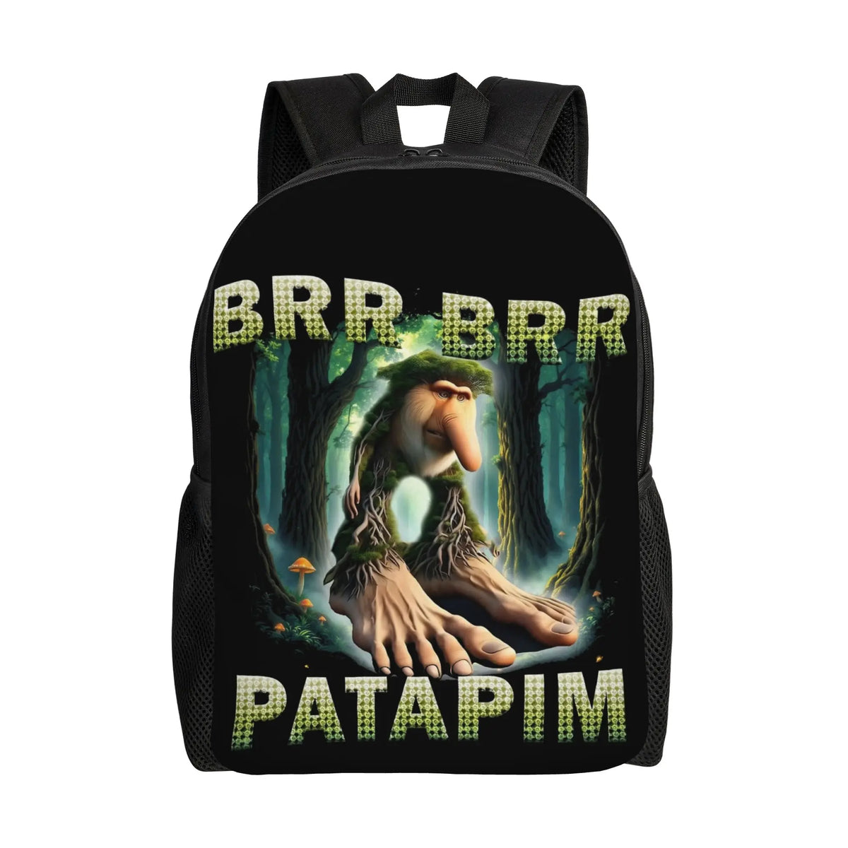 Tung Tung Tung Sahur Backpack – Unisex Meme Daypack