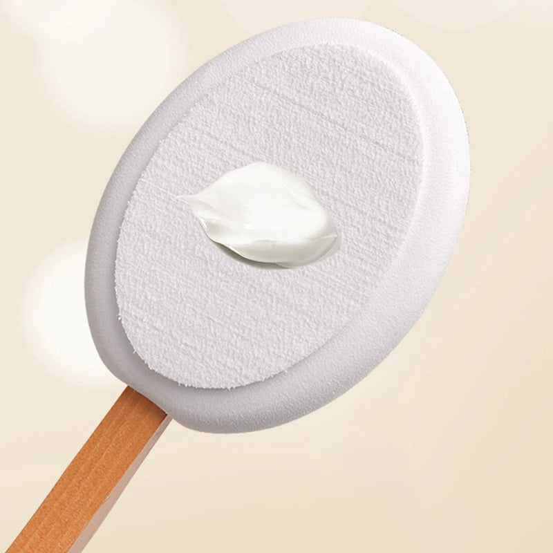 Long Handle Shower Body Brush Scrubber – Multi-Function Sunscreen Applicator & Cleaner Brush