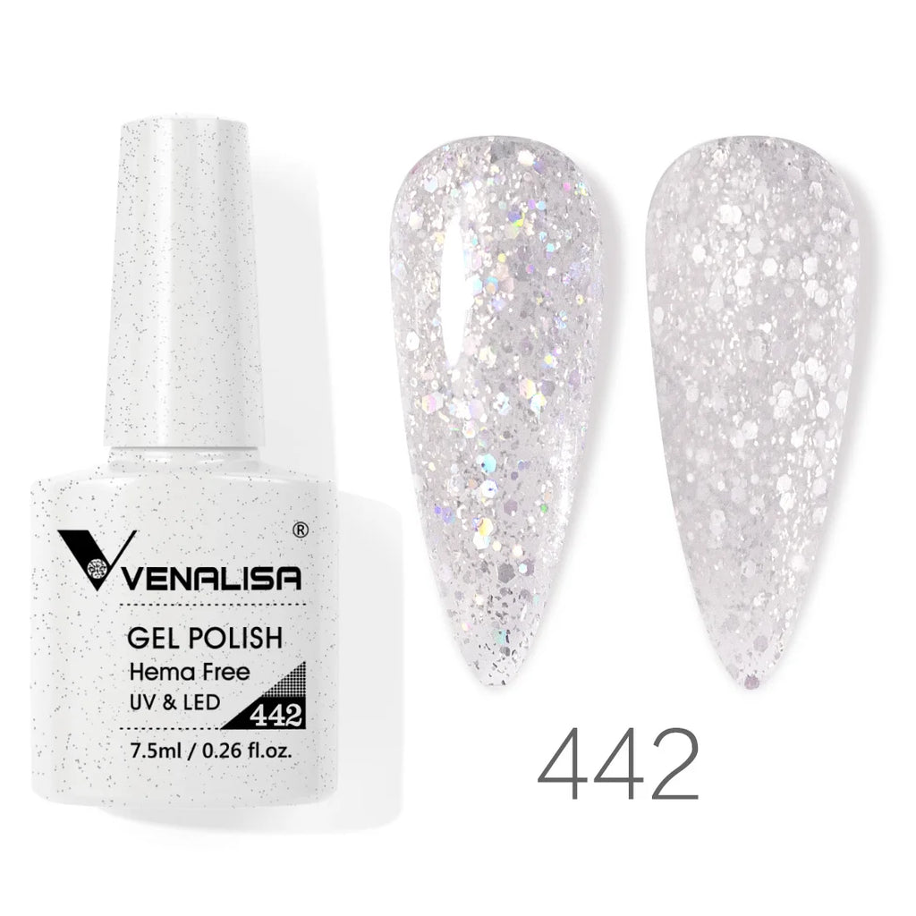 Venalisa VIP4 Gel Nail Polish 7.5ml — Soak Off UV/LED Long-Lasting Color