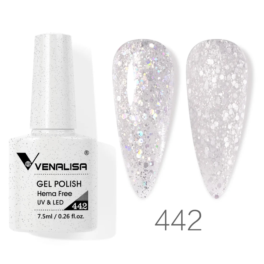 Venalisa VIP4 Gel Nail Polish 7.5ml — Soak Off UV/LED Long-Lasting Color