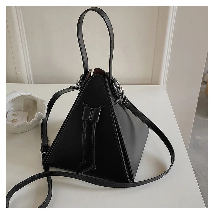 Luxury Triangle Designer Crossbody Shoulder Bag – High Quality Leather Hobo Handbag for Women