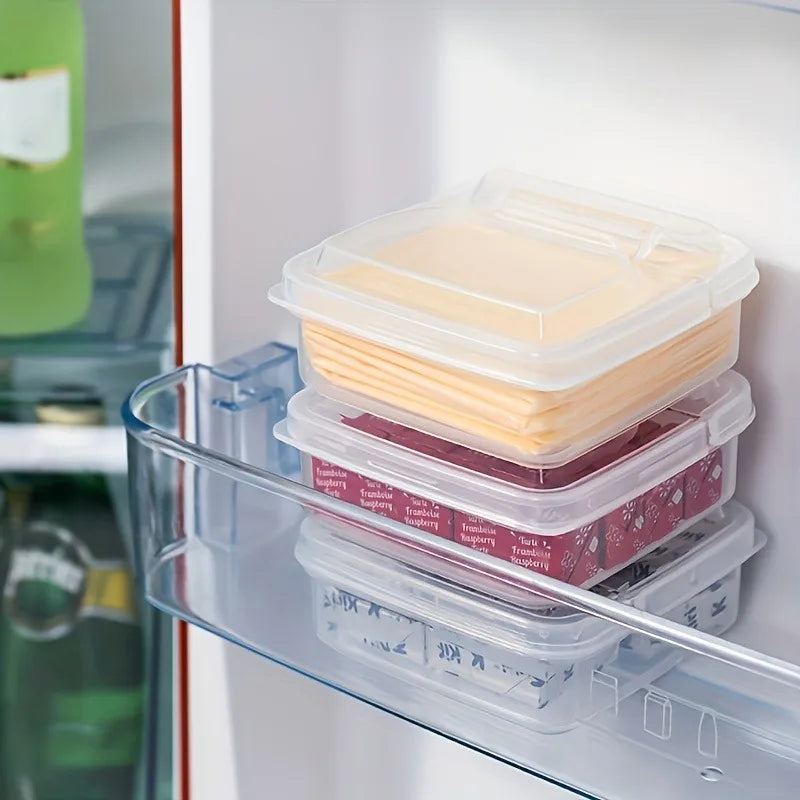 Cheese & Butter Storage Box with Flip-Top Lid