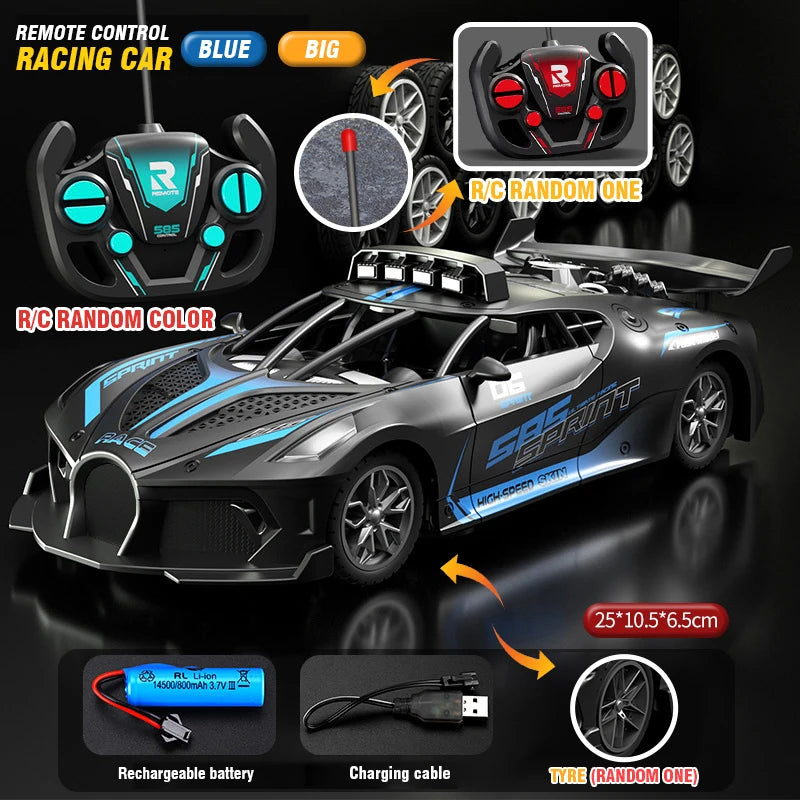 4CH High Speed RC Drift Racing Sports Car – Electric Remote Control Toy Vehicle for Boys & Kids