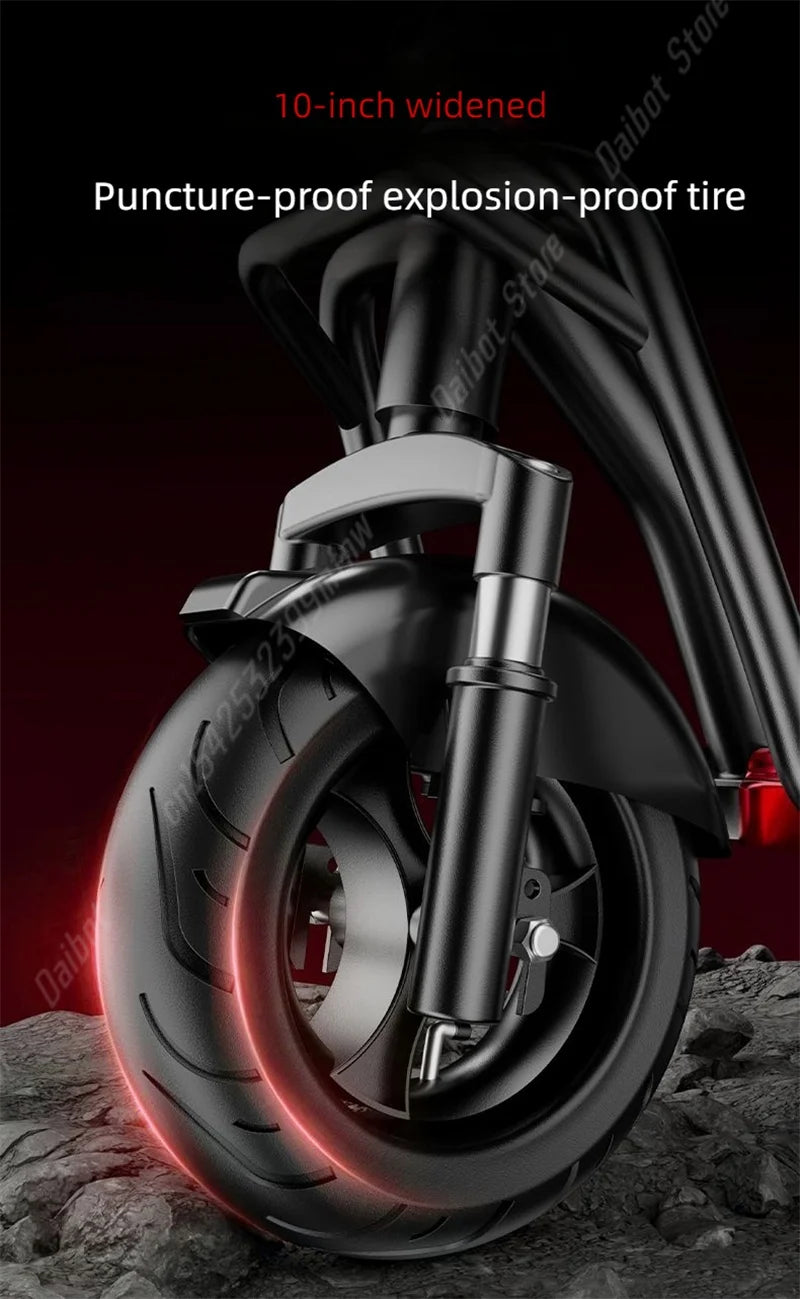 3-Wheel Folding Mobility Scooter for Seniors with Seat