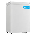 Compact Chest Freezer with Removable Basket – 7-Level Temperature, Low Noise, Top Open Door
