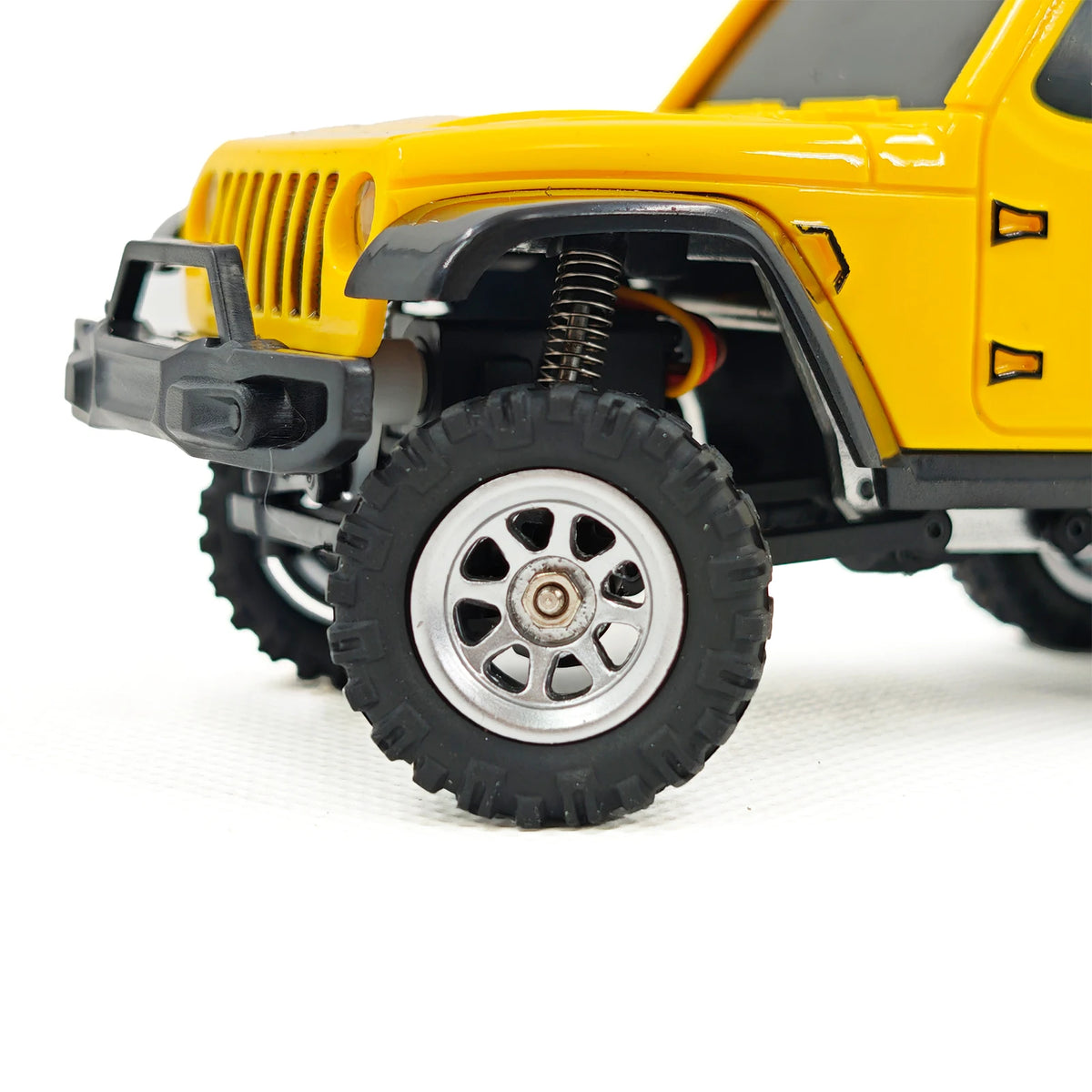 1:36 4WD Mini RC Off-Road Crawler Car with LED Lights – Remote Control Toy for Kids & Adults