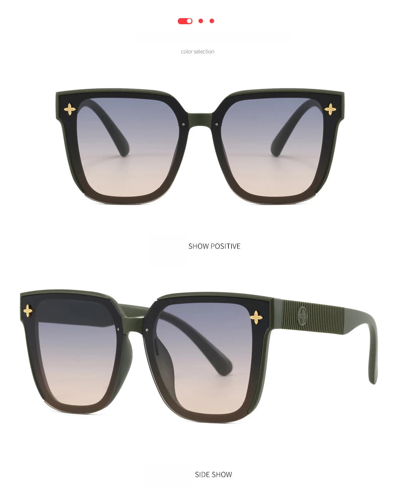 Cat Eye Sunglasses for Women & Men — UV400 Gradient Retro Shades