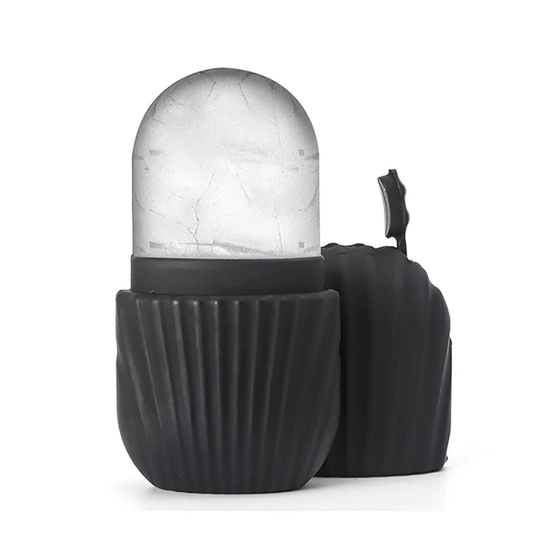 Lift. Contour. De-Puff. — Ice Face Roller & Gua Sha Facial Skincare Set | 1/3/4pc, Face Massage Roller, Lifting & Contouring Tool