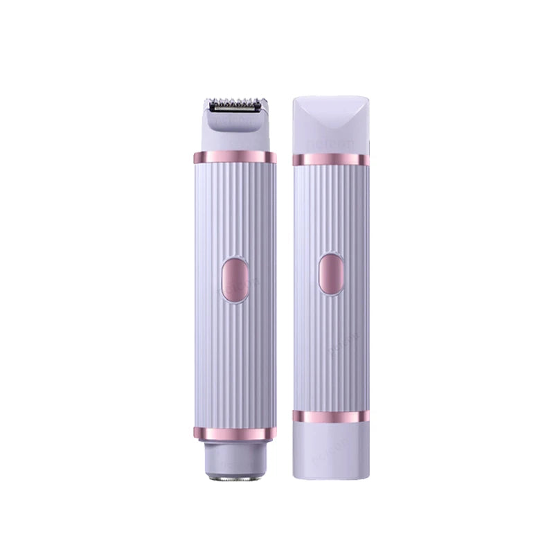 Peicon Women's Dual-Head Electric Epilator & Body Shaver – IPX7 Waterproof, USB Rechargeable