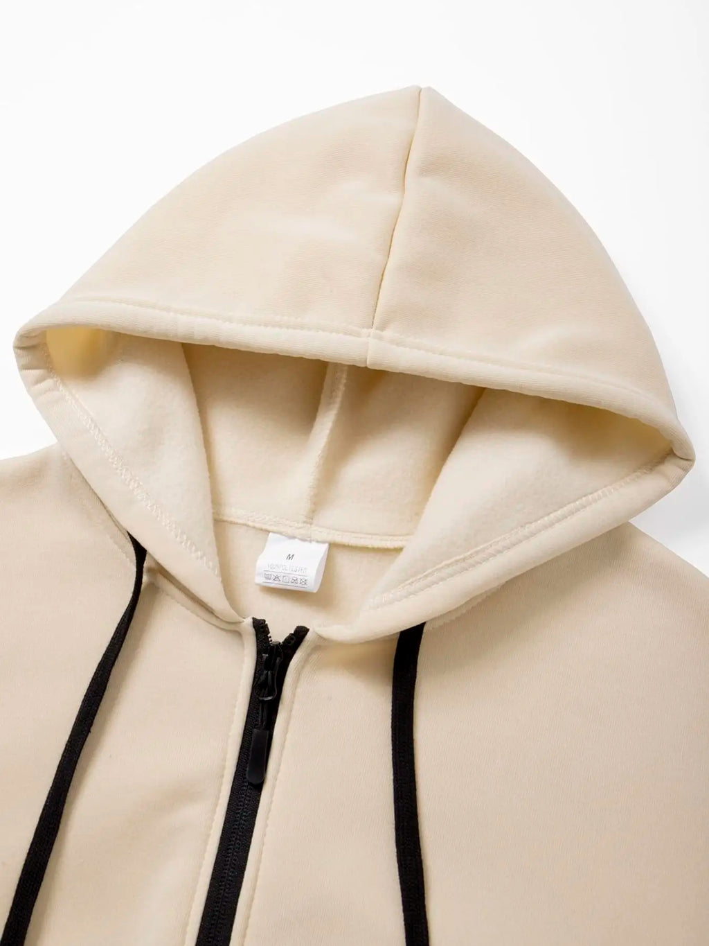 Men's Zip Hoodie Slim Fit Jacket — Fitted Casual Zip-Up Hoodie