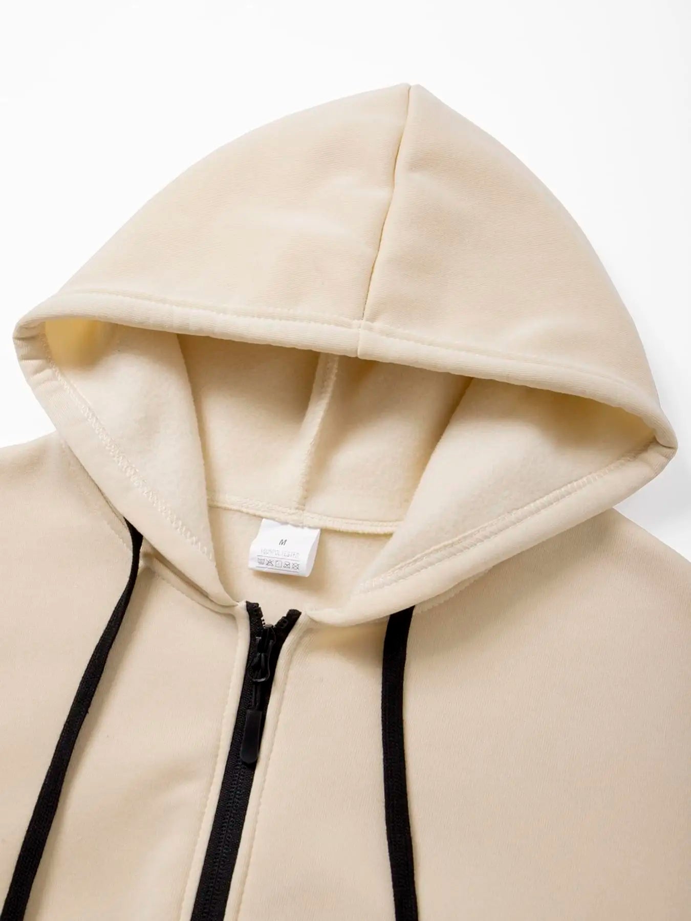 Men's Zip Hoodie Slim Fit Jacket — Fitted Casual Zip-Up Hoodie
