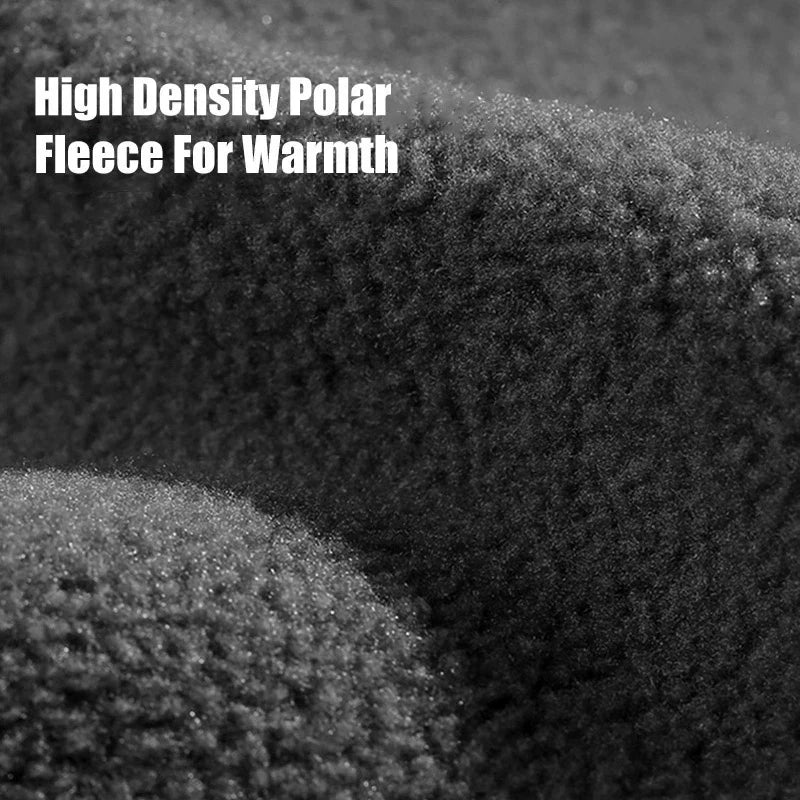 Camouflage Polar Fleece Full Face Cycling Balaclava — Windproof Winter Mask