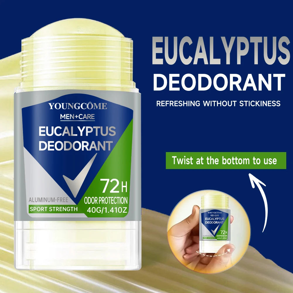 Men's Roll-On Deodorant 40g – Fast Dry Underarm Odor Remover