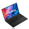 15.6" Intel Slim Laptop – Fingerprint, Backlit Keyboard, Up to 32GB DDR4, 2TB SSD, Windows 11