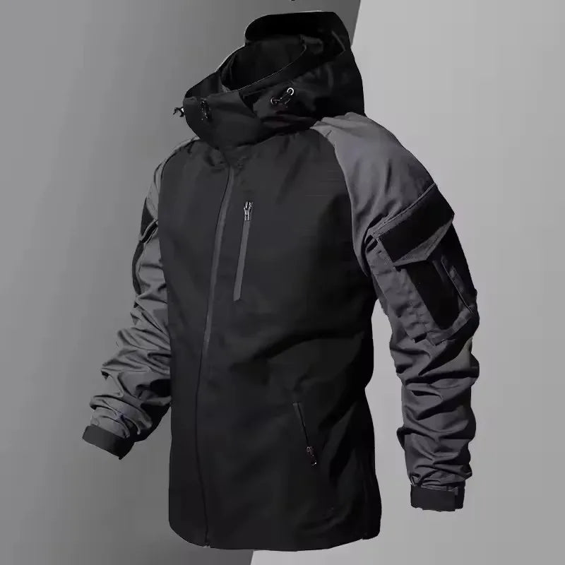 Men's Tactical Waterproof Tracksuit – Multi-Pocket Combat Training Set