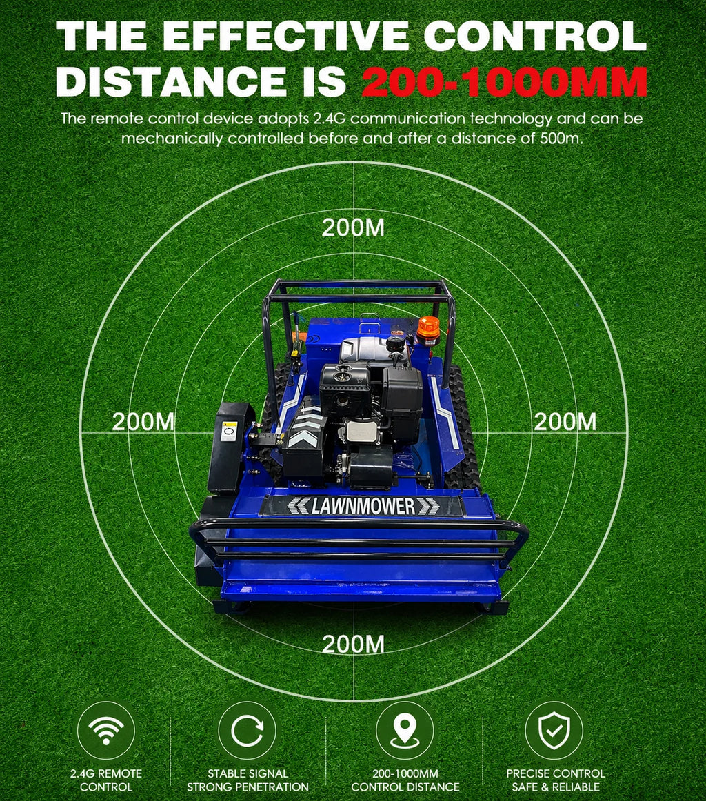 Self-Propelled Flail Mower – Heavy Duty Grass & Vegetation Shredder