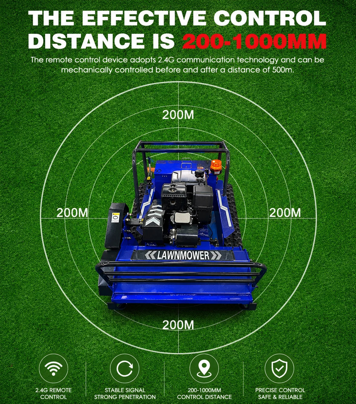 Self-Propelled Flail Mower – Heavy Duty Grass & Vegetation Shredder